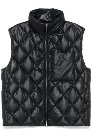 Gilet trapuntato nero JIL SANDER | J47AF0145J70007001